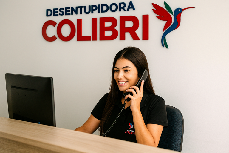 Atendimento Desentupidora Colibri